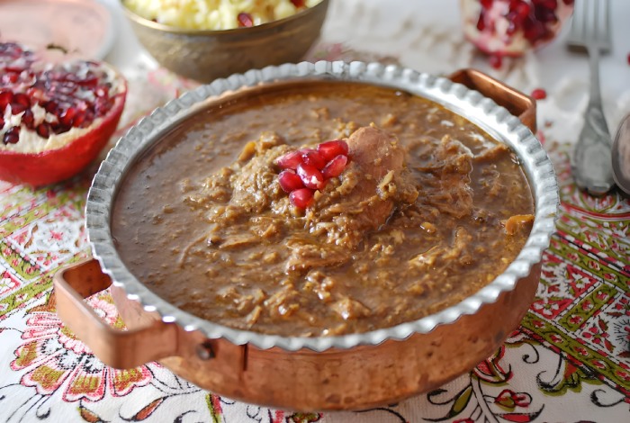 Sholeh Persian restaurant Glasgow Fesenjan