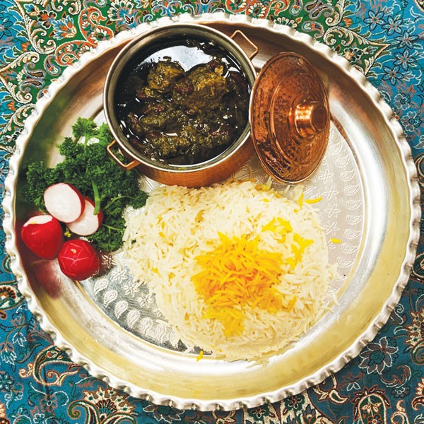 Sholeh Persian restaurant Glasgow coffee