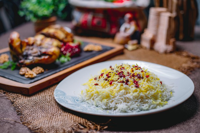 Sholeh Persian restaurant Glasgow food