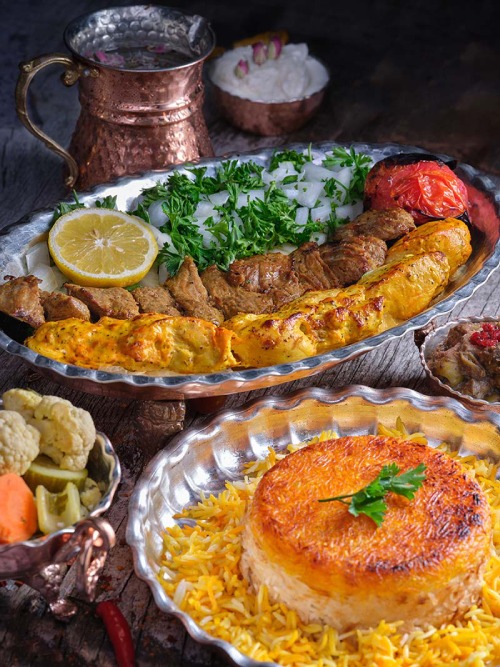 Sholeh Persian restaurant Glasgow jujeh koobideh