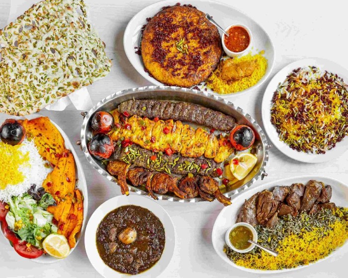 Sholeh Persian restaurant Glasgow food