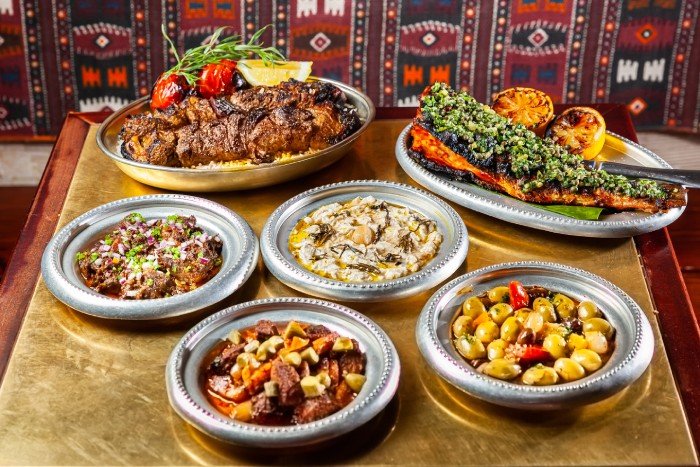 Sholeh Persian restaurant Glasgow coffee