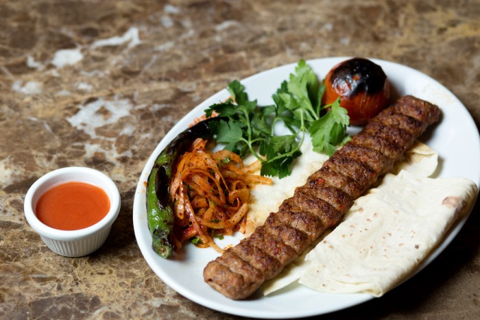 Sholeh Persian restaurant Glasgow coffee