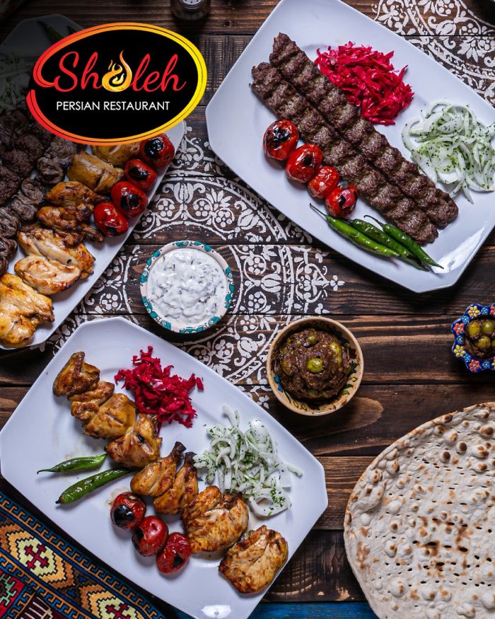 Sholeh Persian restaurant Glasgow dessert