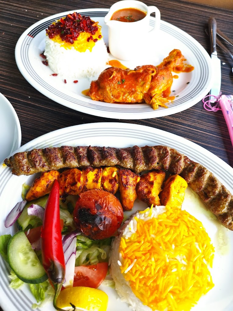 Sholeh Persian restaurant Glasgow kebab and zereshkpolo