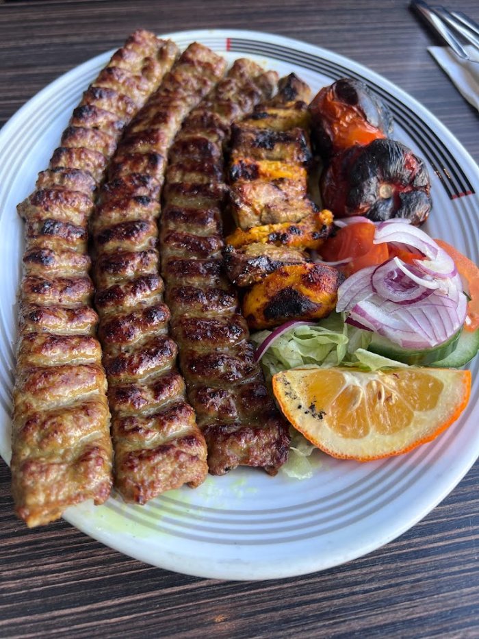 Sholeh Persian restaurant Glasgow loaded