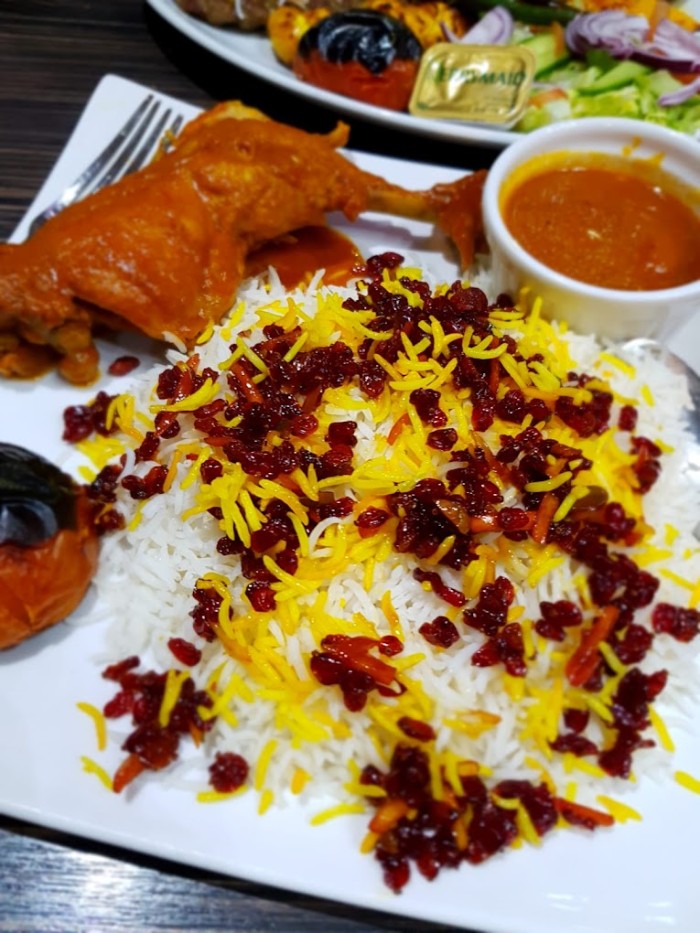Sholeh Persian restaurant Glasgow 
