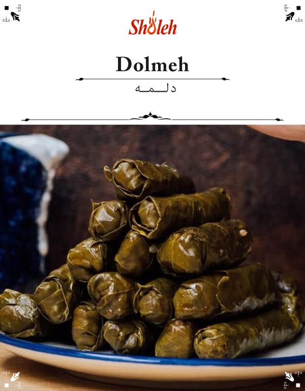 Sholeh Persian restaurant Glasgow dolme